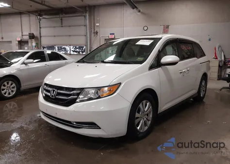 2015 Honda Odyssey Ex-L из США, поврежденный, VIN 5FNRL5H6XFB068370